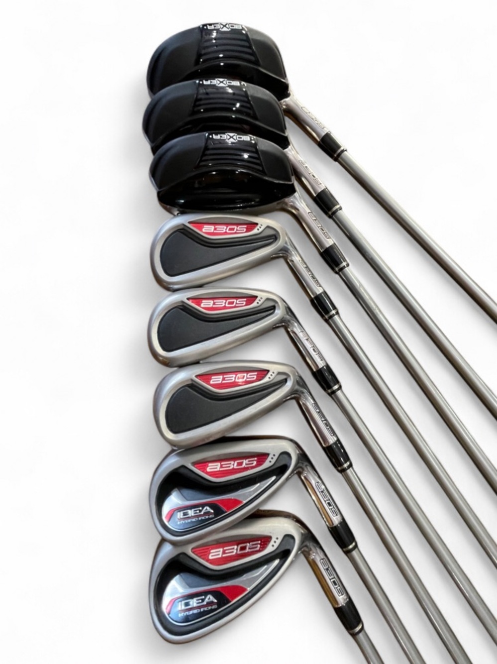 Adams Idea a3OS Hybrid Iron Set 3-PW SW | 8 Clubs Regular Graphite | Like New +